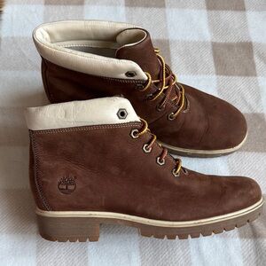 Timberland Brown Lace Up Boots
